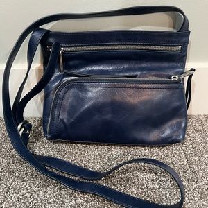 Hobo leather cross body and matching card holder